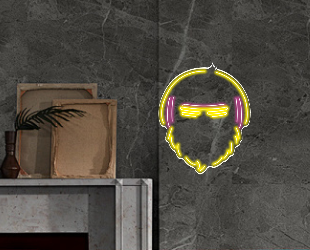 Cool gorilla, bar party, LED neon light, decoration Neon Sign