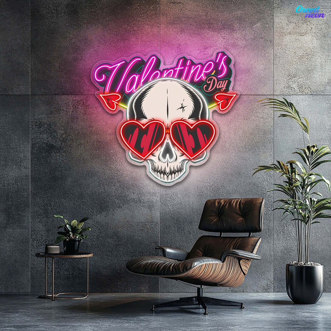 Romance with a Bite Best Gift For Valentine Neon Sign Light Artwork