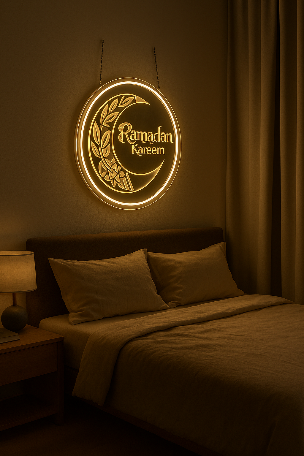 Exquisite relief neon sign